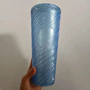 Starbucks Summer 2024 Blue Swirl Venti Tumbler